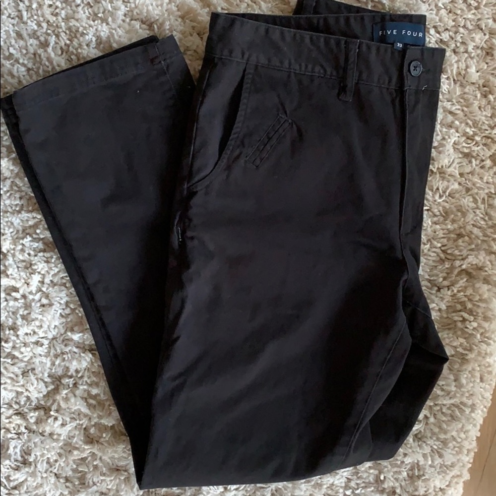 Five Four black straight leg size 33x32 pants
